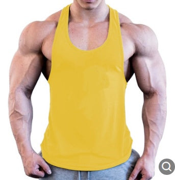 Men's Sleeveless Gym Vest