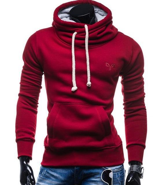 Men's Drawstring Fitness Hoodie