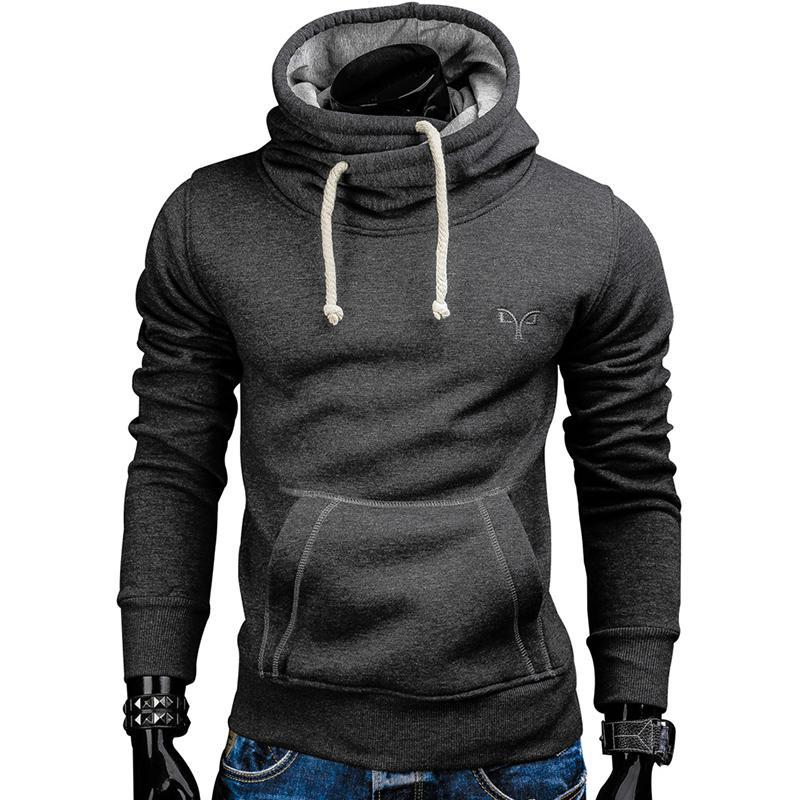 Men's Drawstring Fitness Hoodie