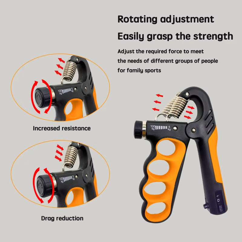 5-100kg Adjustable Hand Grip Muscle Trainer