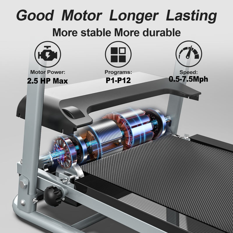 Foldable Adjustable Treadmill
