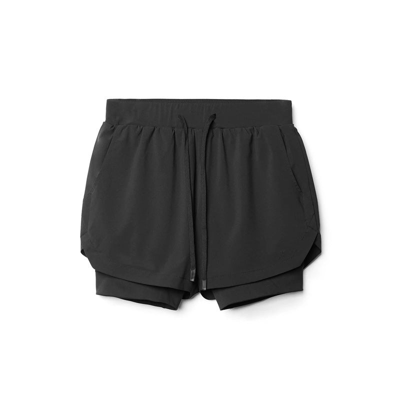 Men's Athletic Double-layer Shorts