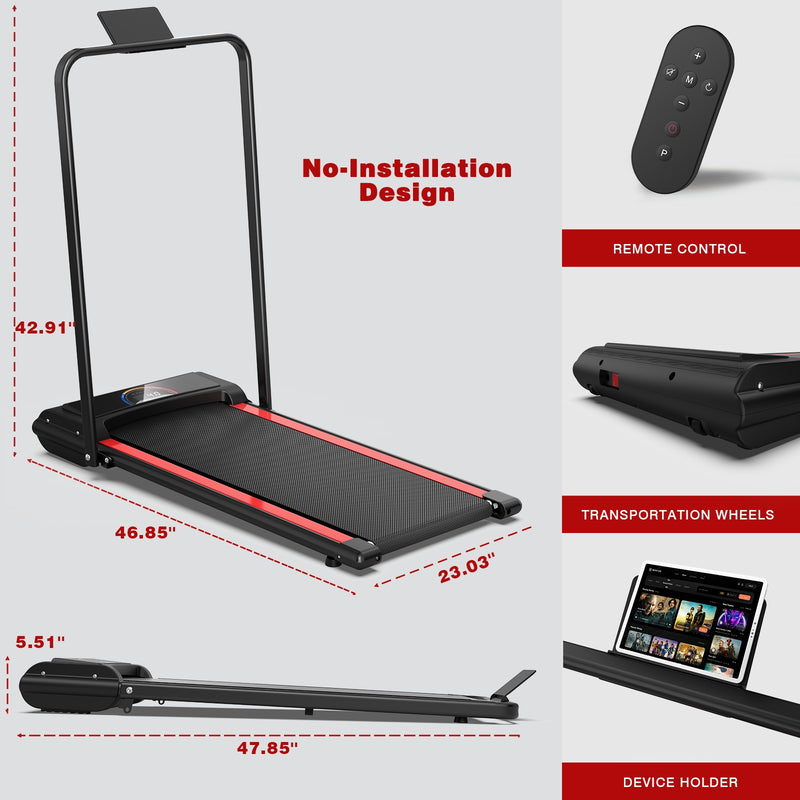 Foldable Adjustable Treadmill