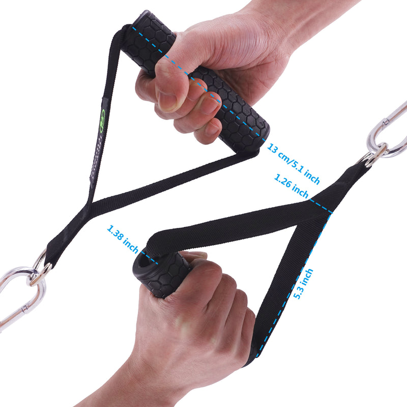 Gym Resistance Bands Handles Anti-slip