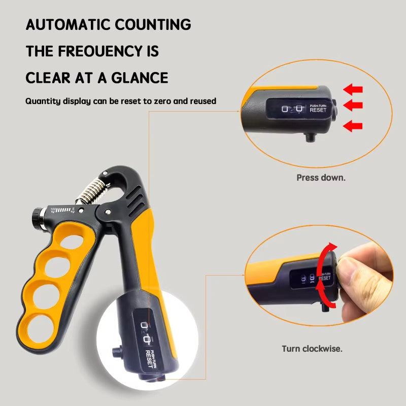 5-100kg Adjustable Hand Grip Muscle Trainer