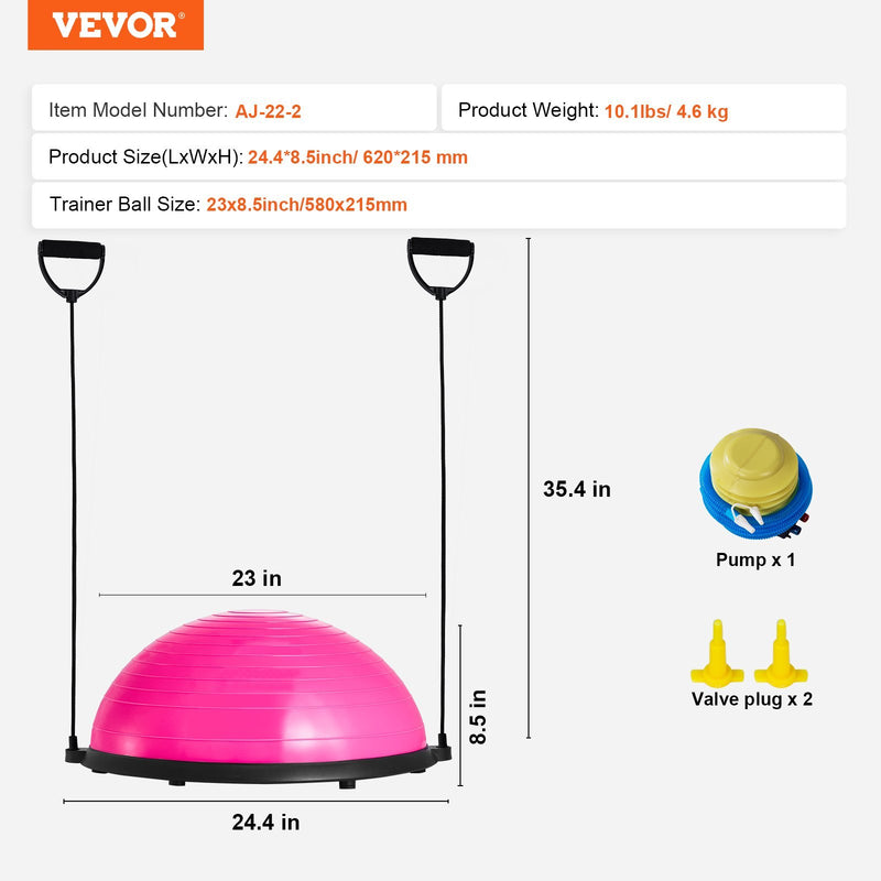 VEVOR Half Exercise Ball Trainer