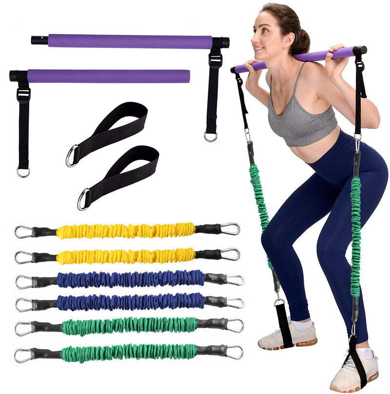 Adjustable Pilates Resistance Stick