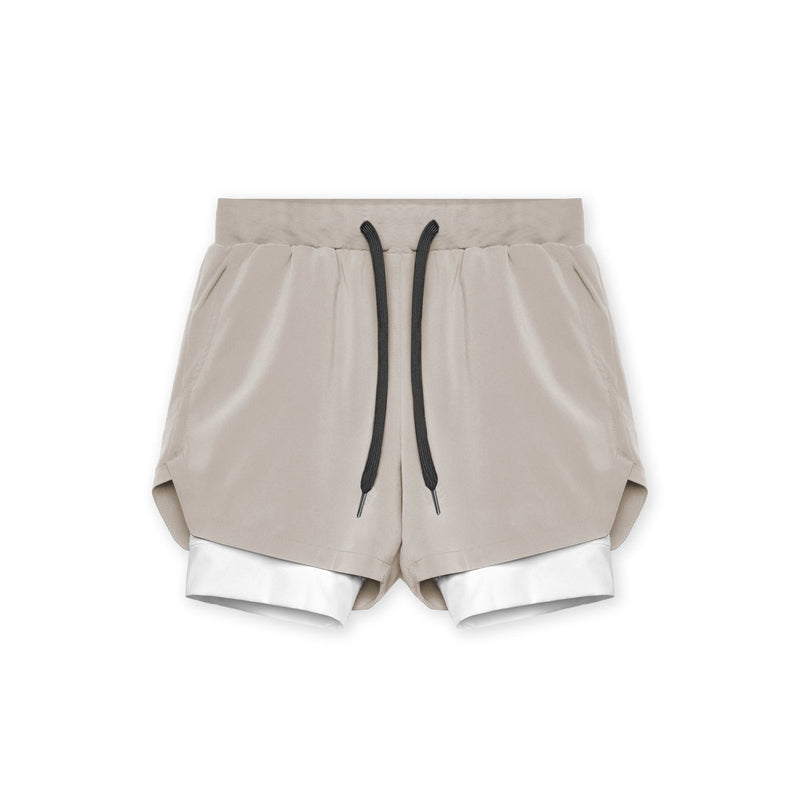 Men's Athletic Double-layer Shorts