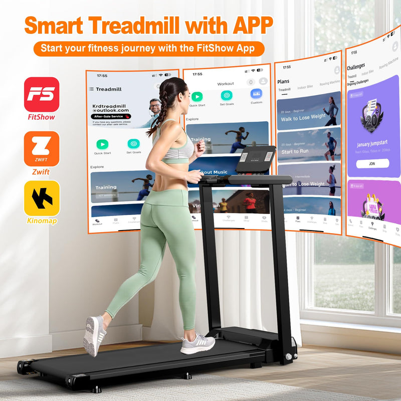Foldable Adjustable Treadmill